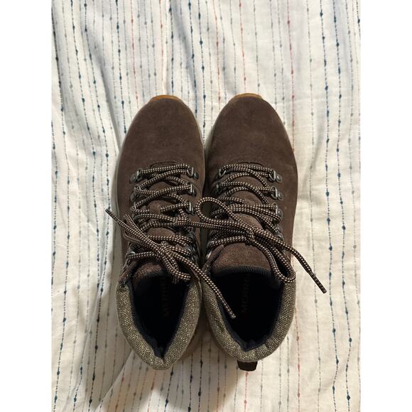 Merrell Women's Ontario Mid Waterproof Boot Size 8.5 Brown Leather - Picture 2 of 4